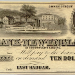 The Bank Of New England banknote