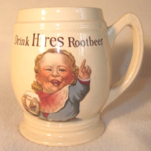 Hires root beer mug